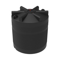 Емкость ЭВЛ 5000 с крышкой с дыхательным клапаном черный