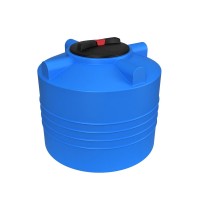 Емкость ЭВЛ 200 с крышкой с дыхательным клапаном синий