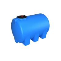 Емкость H 2000 с крышкой с дыхательным клапаном синий