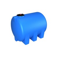 Емкость H 5000 с крышкой с дыхательным клапаном синий