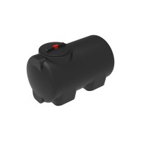 Емкость H 300 с крышкой с дыхательным клапаном черный (для полива)
