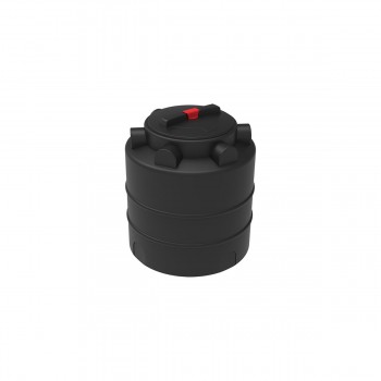 Емкость ЭВЛ-Т 100 с крышкой с дыхательным клапаном черный (для полива)