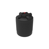 Емкость ЭВЛ 300 с крышкой с дыхательным клапаном черный (для полива)