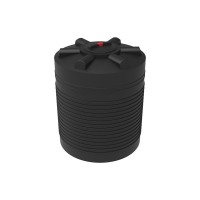 Емкость ЭВЛ 750 с крышкой с дыхательным клапаном черный (для полива)