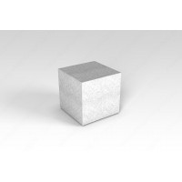 Декоративная фигура "Flox" Куб белый гранит