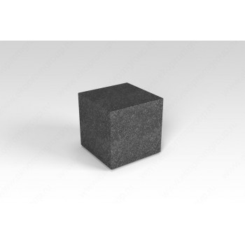 Декоративная фигура "Flox" Куб черный гранит