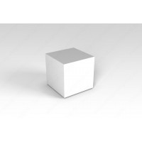 Декоративная фигура "Flox" Куб белый