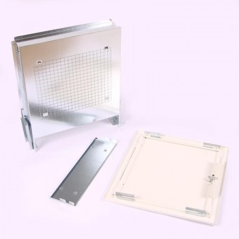 Шкаф коллекторный металлический встраиваемый EMMETI 540х630х110-160