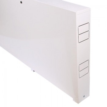 Шкаф коллекторный металлический встраиваемый UNI-FITT 1340х670-760х125-195