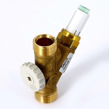 Клапан балансировочный ручной НН WattFlow OL укороченный с любым монтажным положением c расходомером WATTS Ind 3/4" 2-16л/мин