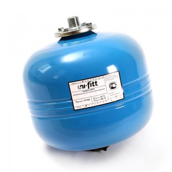 Гидроаккумулятор WAV для водоснабжения вертикальный UNI-FITT присоединение 3/4" 12л