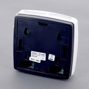 Термостат комнатный электронный WFHT LCD с цифровым табло и выносным датчиком WATTS Ind 24В