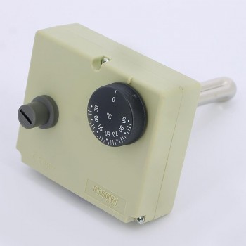Термостат погружной с гильзой и предохранительным реле EMMETI 10А, 230В
