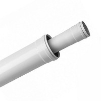 Коаксиальное удлинение полипропиленовое Baxi диам. 110/160 мм, длина 1000 мм для конденсационных котлов