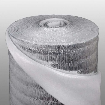 Рулон теплоизоляционный Energoflex Super AL с покрытием алюминиевой фольгой ROLS ISOMARKET 10мм х 1м х 10м