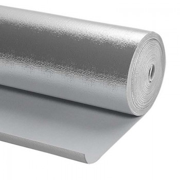 Рулон теплоизоляционный Energoflex Super AL с покрытием алюминиевой фольгой ROLS ISOMARKET 3мм х 1м х 30м
