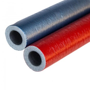 Трубки теплоизоляционные красные Energoflex Super Protect ROLS ISOMARKET 22x9мм 2м