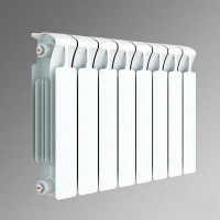 Радиатор биметаллический Rifar Base 500/100 10 секций нижнее правое подключение