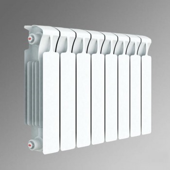 Радиатор биметаллический Rifar Monolit 500/100 12 секций ниж. правое подключение (зам. арт RM50012НП50)