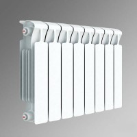 Радиатор биметаллический Rifar Monolit 500/100 14 секций ниж. правое подключение