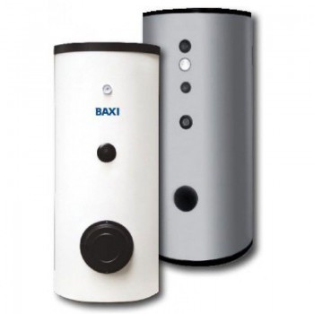 Емкостной водонагреватель BAXI UBT 160 160л (35,4 кВт) серый с возможностью подключения ТЭНа