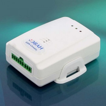 Модуль дистанционного управления котлом ЭВАН WiFi-Climate ZONT-H2 с GSM-модулем и адаптером 220/12В